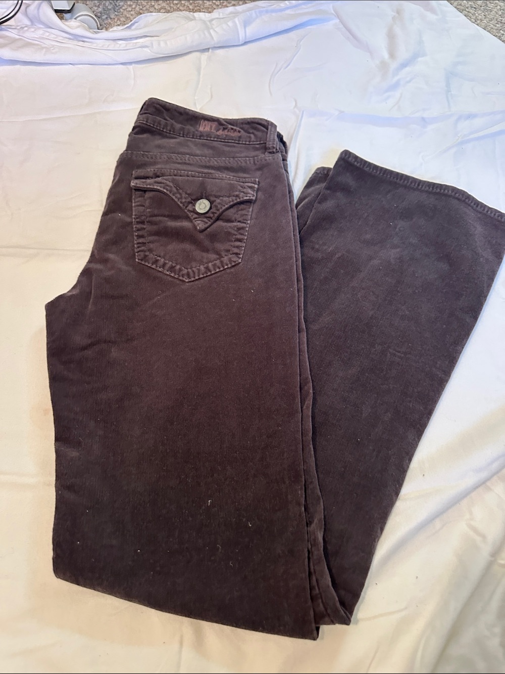 Kut from the Kloth Brown Corduroy Boot Cut Pants
